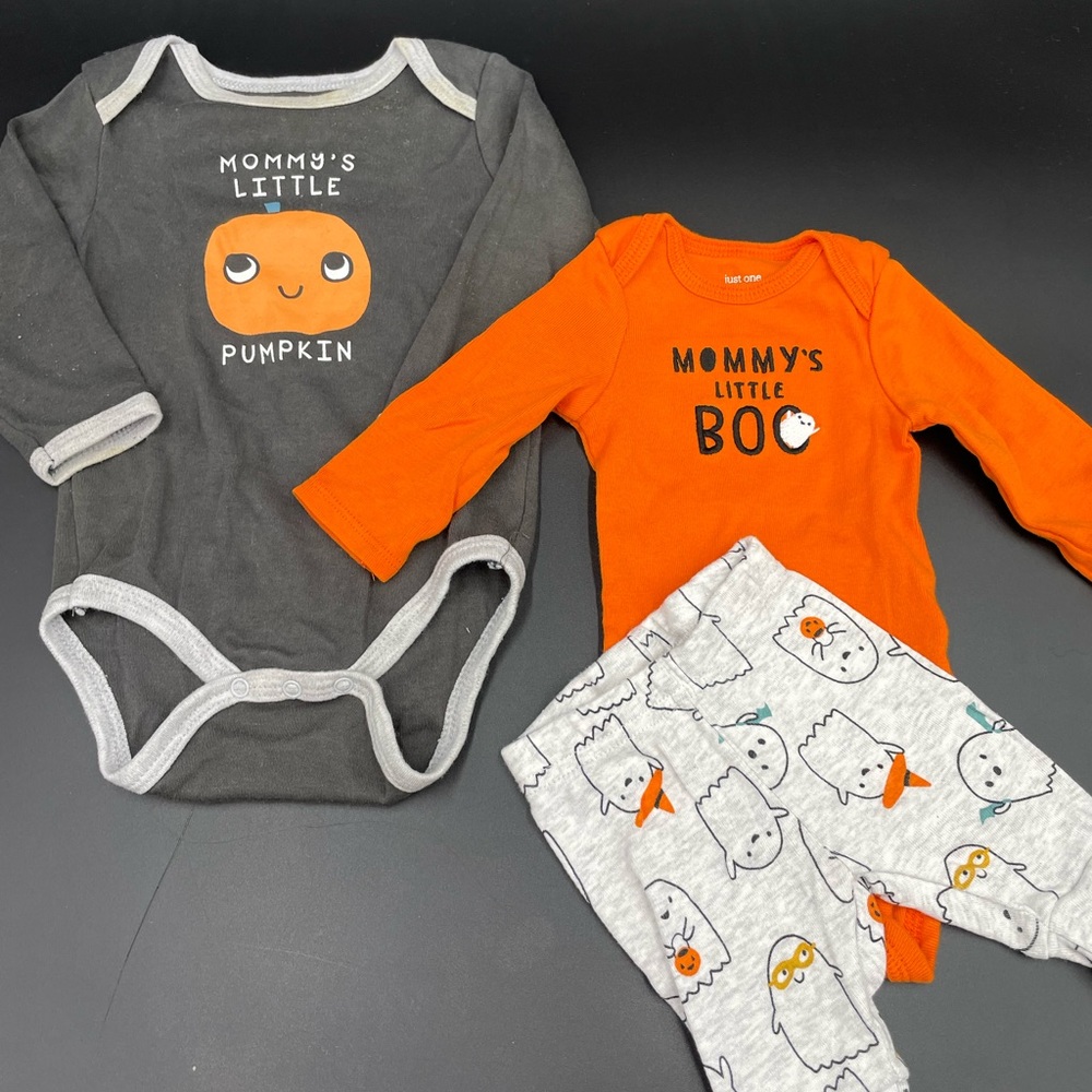 Infant Unisex Halloween 0-3 months Outfits - Picture 1 of 7